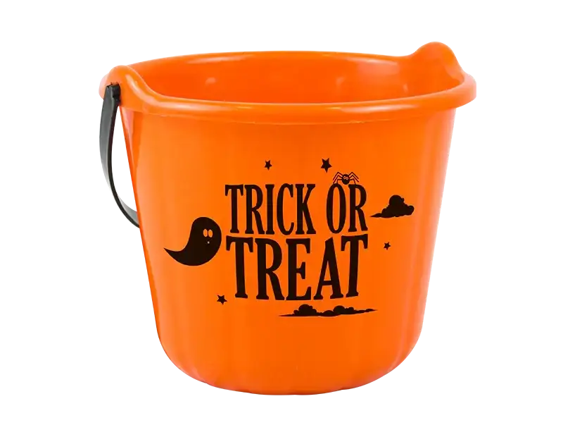 Halloween Trick Or Treat Bucket