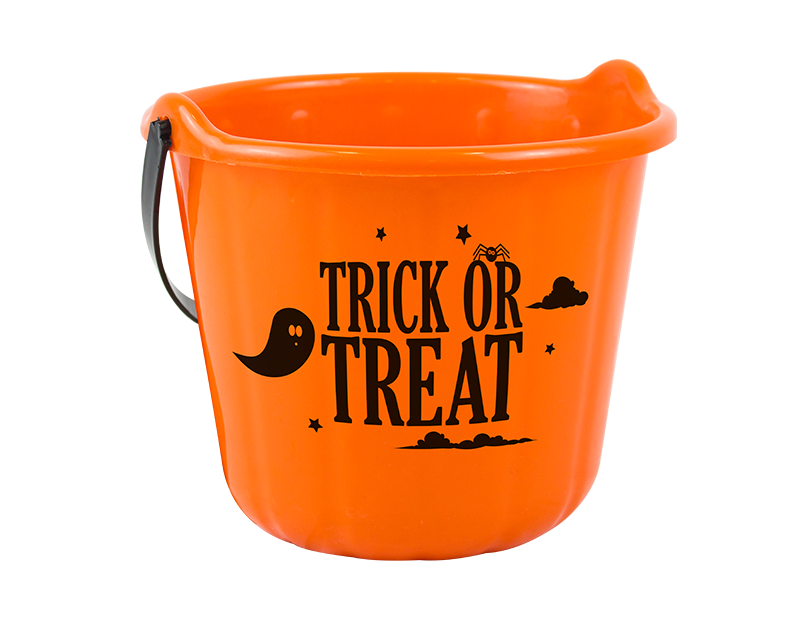 Halloween Trick Or Treat Bucket