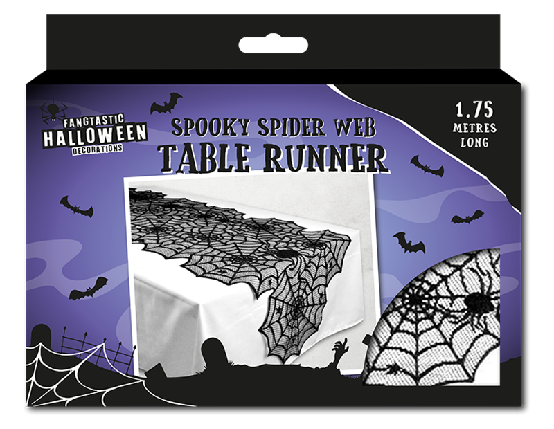 Halloween Web Table Runner