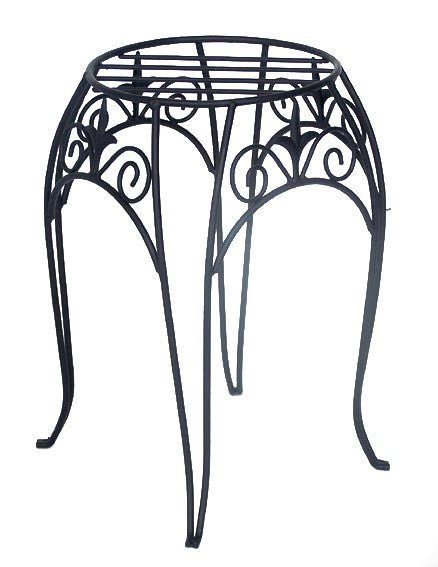 Discover the Black Cameo Metal Plant Display Stand (38cm H) at Bristow Direct