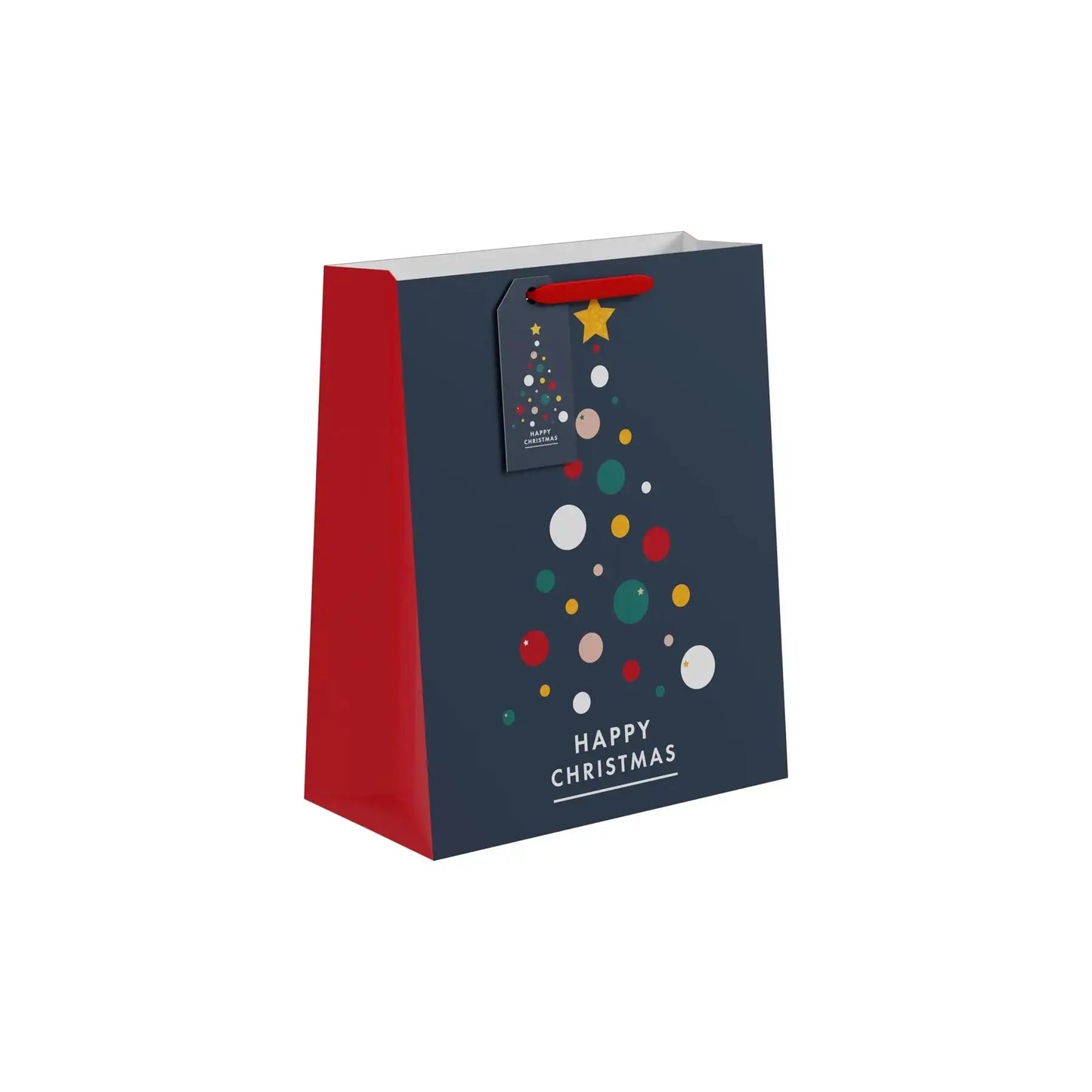 Happy Christmas Bauble Gift Bag L
