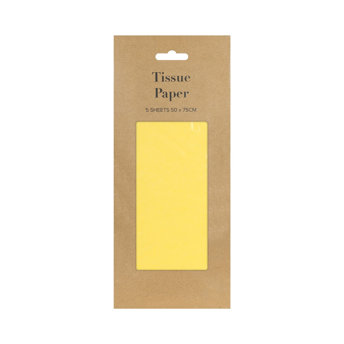Discover the Yellow Tissue Paper Retail Pack 5 Sheets at Bristow Direct