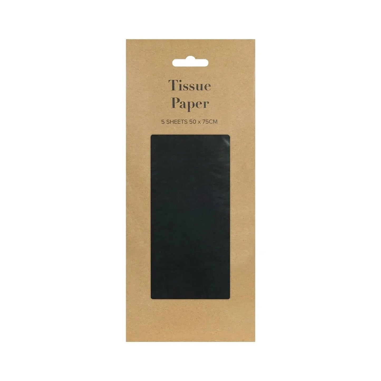 Black Tissue Paper Retail Pack (5 sheets)