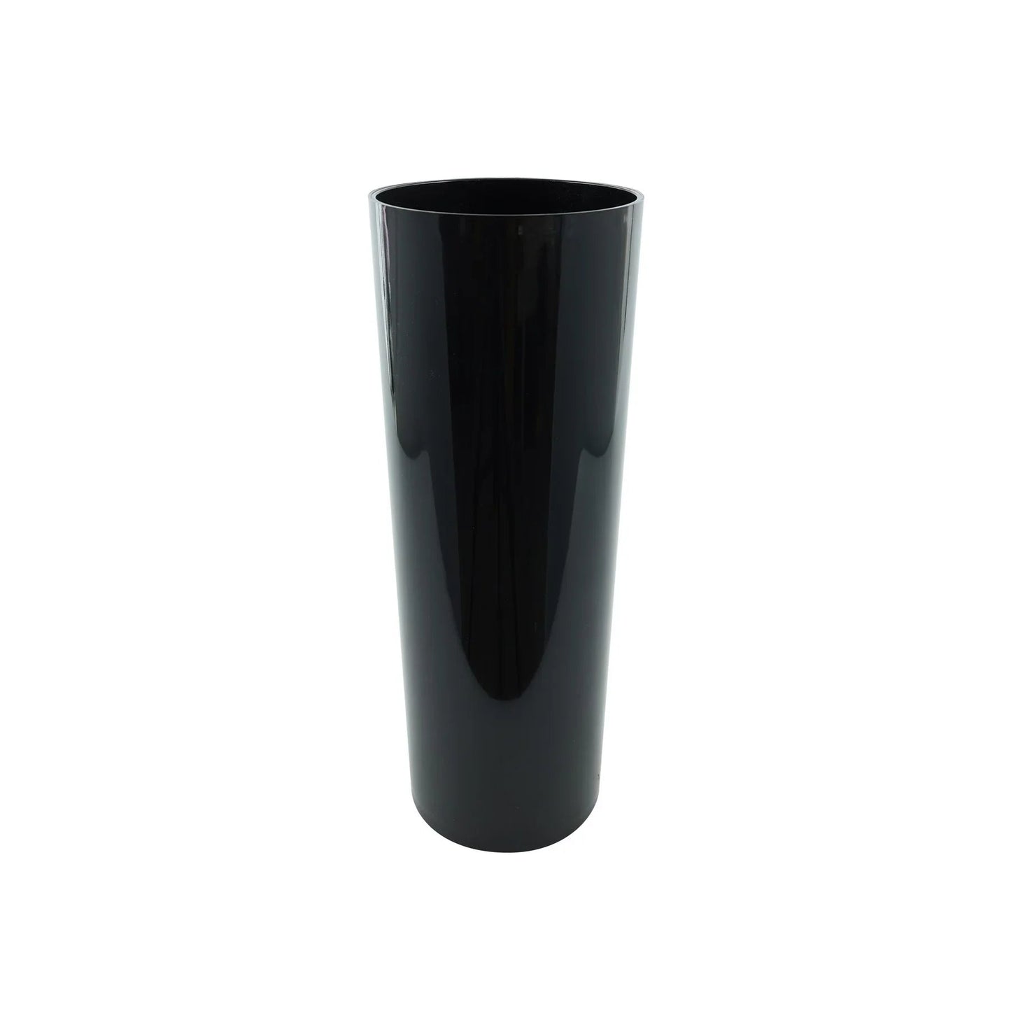 Black Acrylic Cylinder (Dia16 x H43cm)