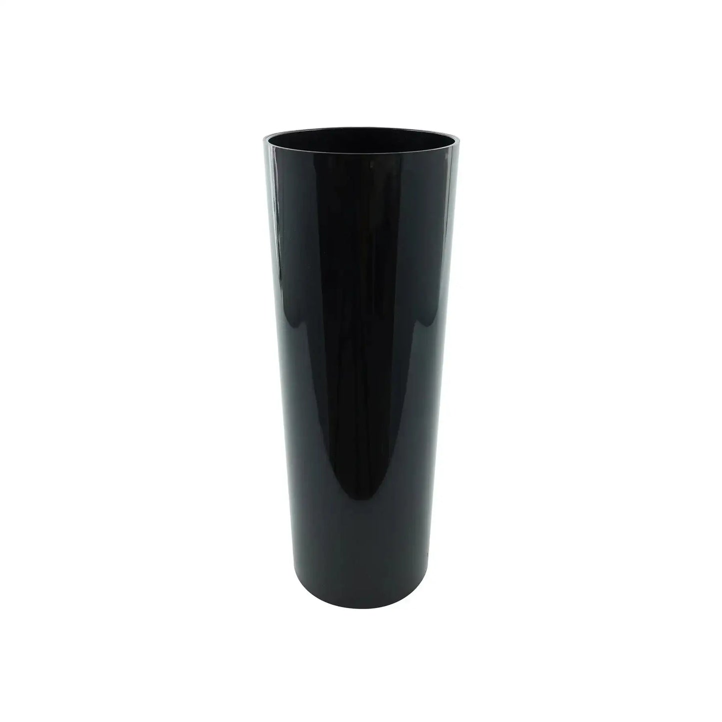 Black Acrylic Cylinder (Dia16 x H43cm)