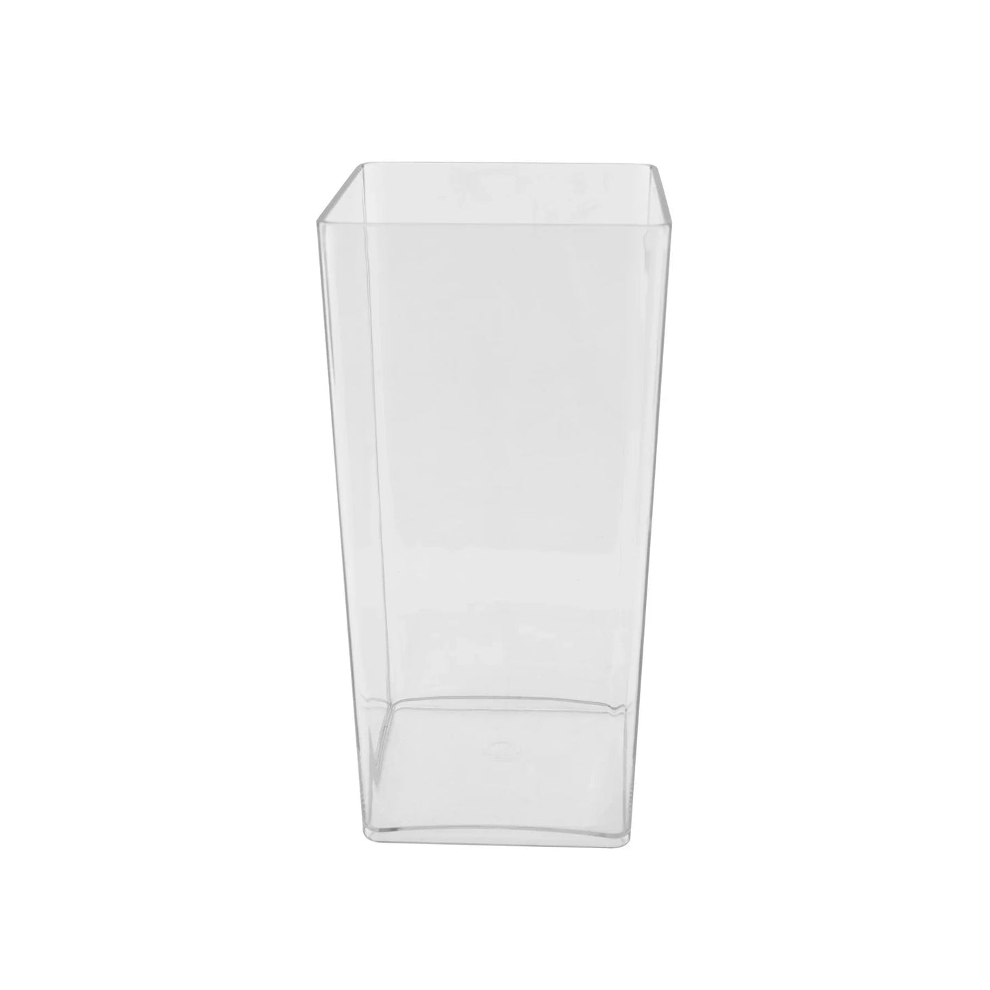 Clear Acrylic Square Vase (Dia14.5 x H30cm)