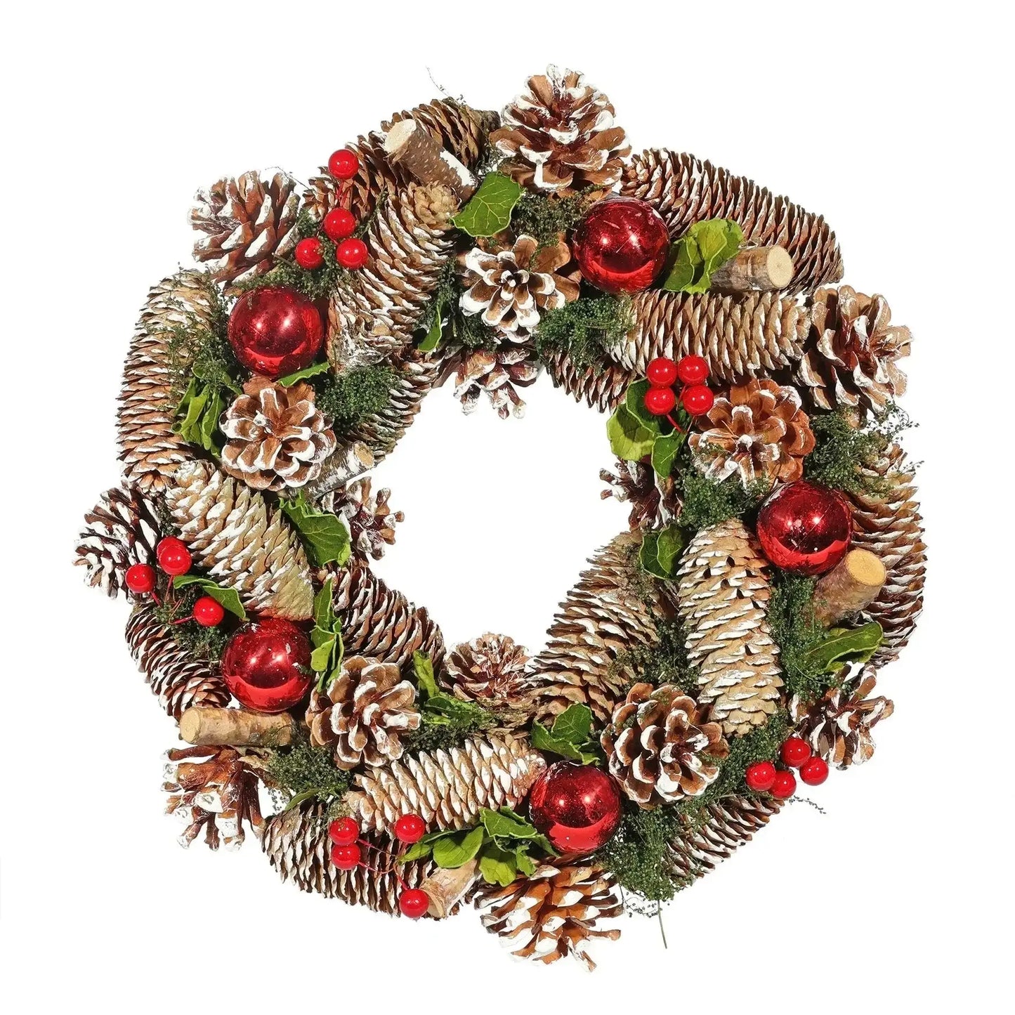 Bauble and Berry Wreath (36cm)