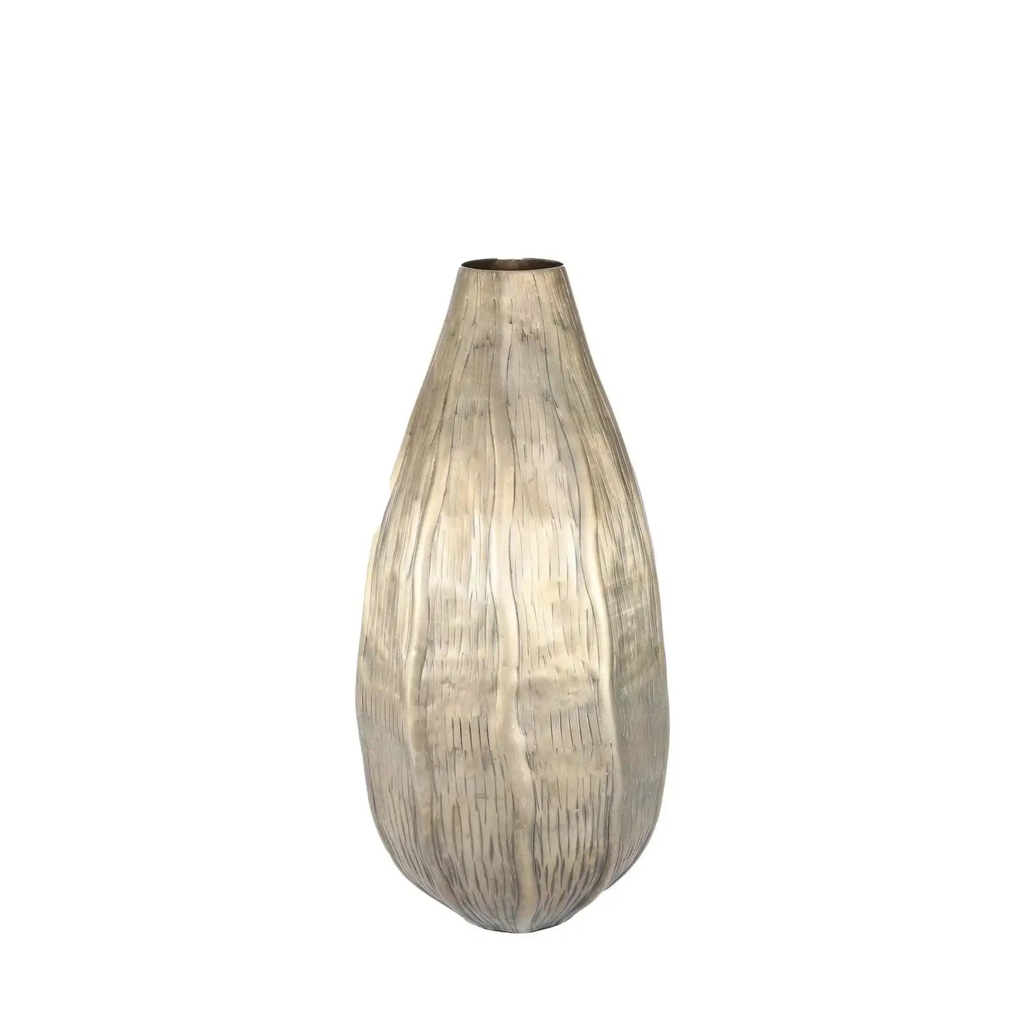 Antique Silver Eros Pod Vase (H42 x Dia19.5cm)