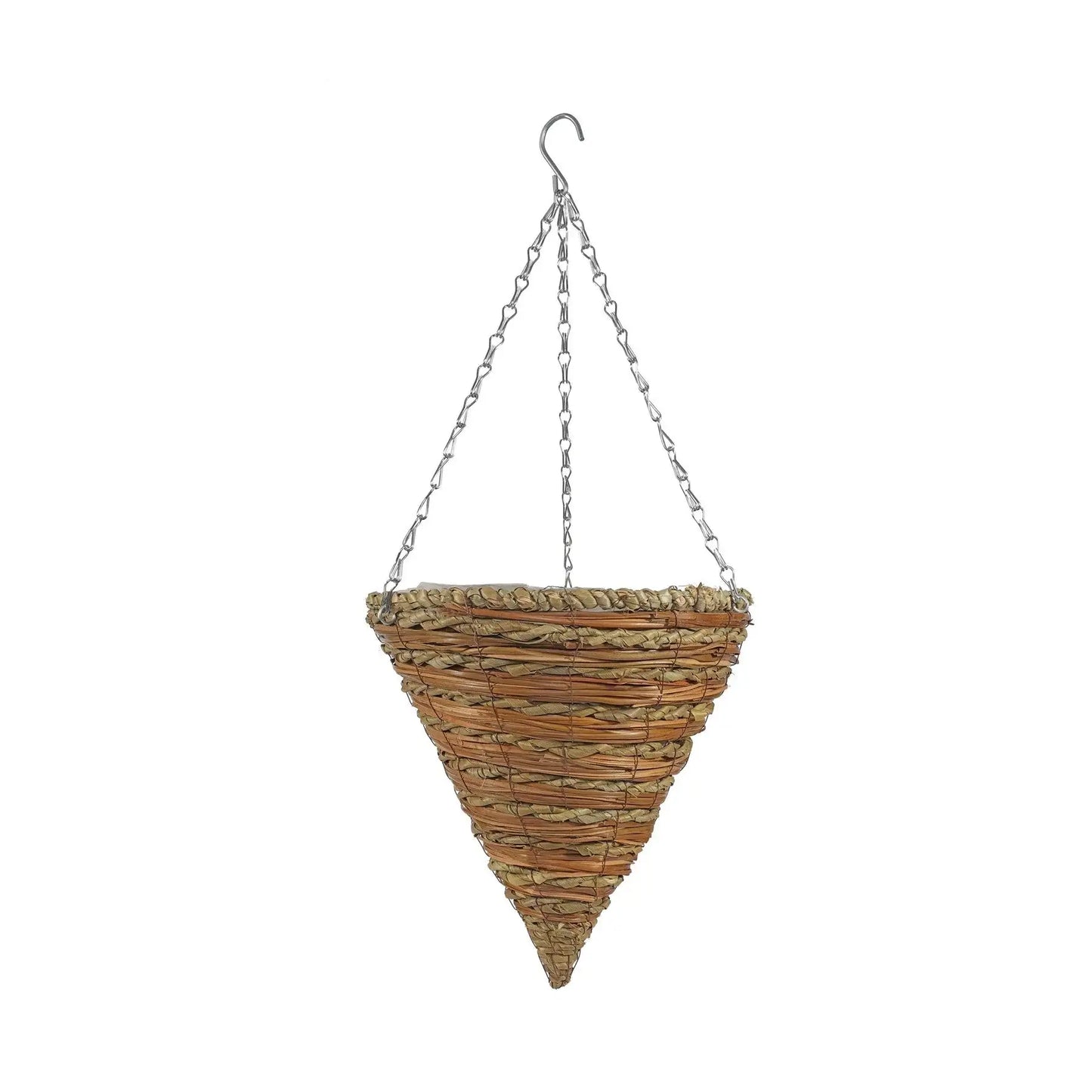 Round Cone Kettlewell Hanging Basket (12 Inch)