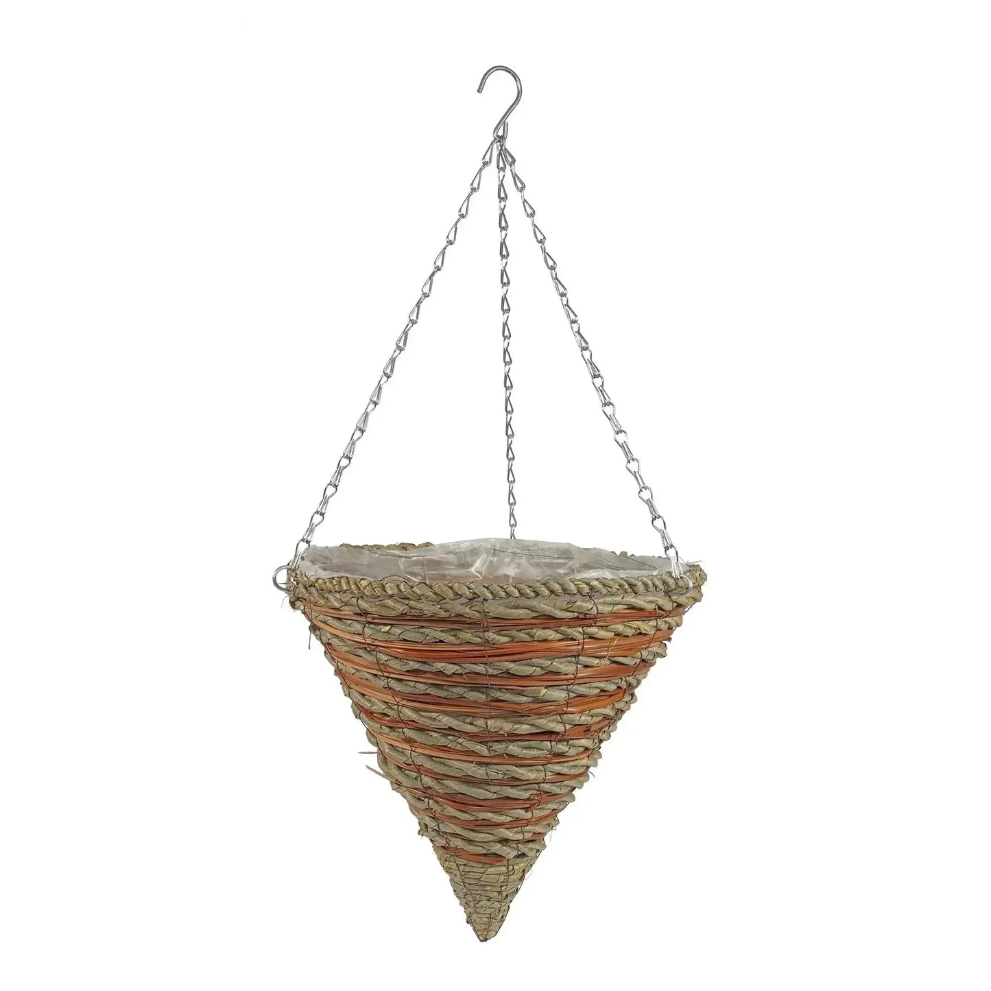 Round Cone Kettlewell Hanging Basket (14 Inch)