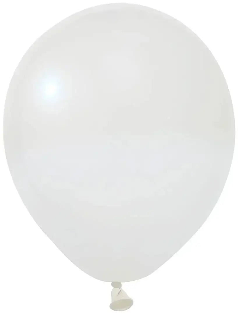 White Latex Balloon 10Inch (Pack of 100)