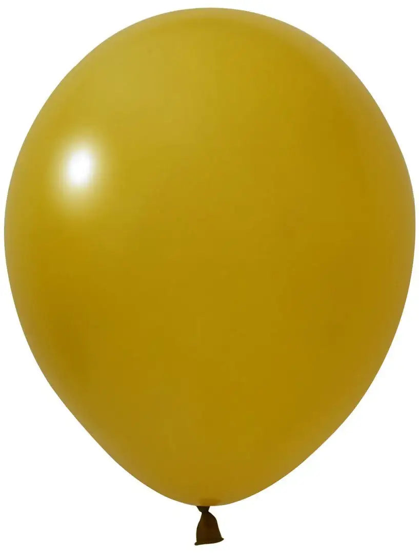 Mustard Latex Balloon 10Inch (Pack of 100)