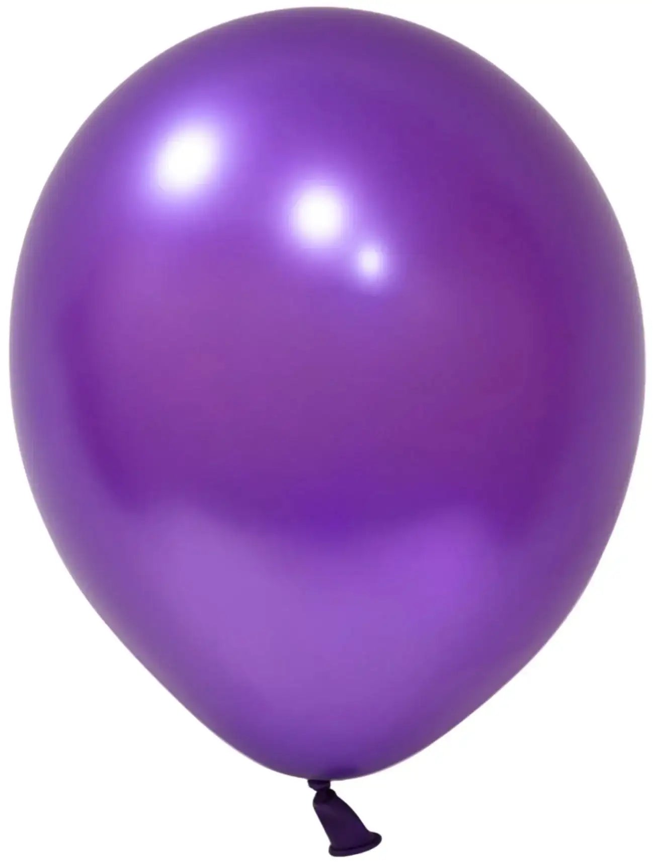 Violet Metallic Latex Balloon 10Inch (Pack of 100)