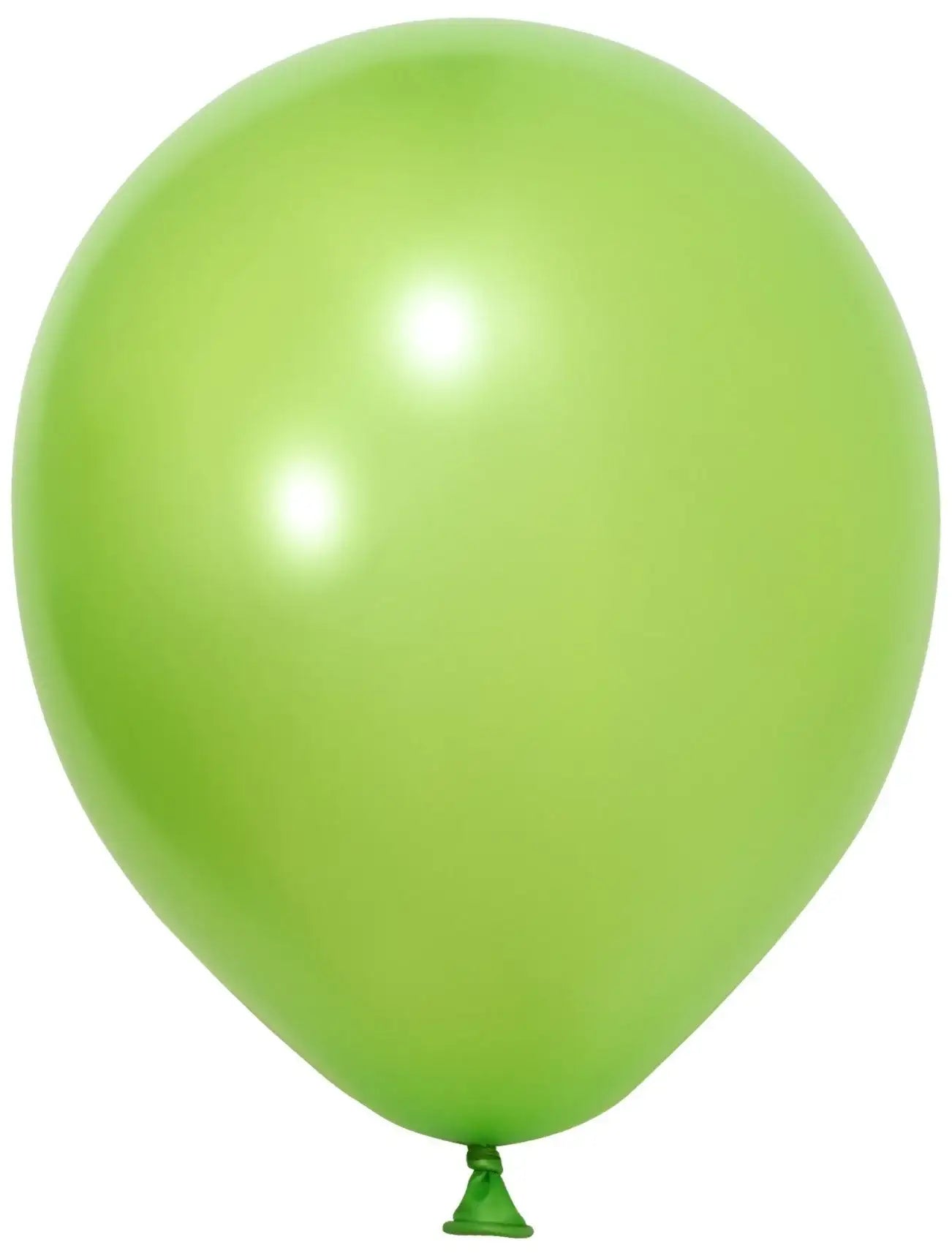 Light Green Metallic Latex Balloon 10Inch (Pack of 100)