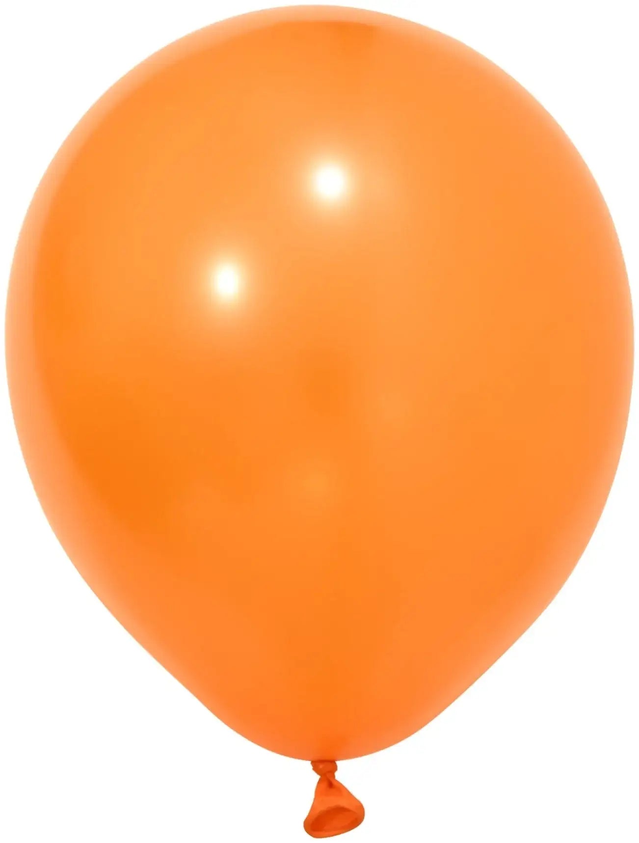 Orange Metallic Latex Balloon 10Inch (Pack of 100)