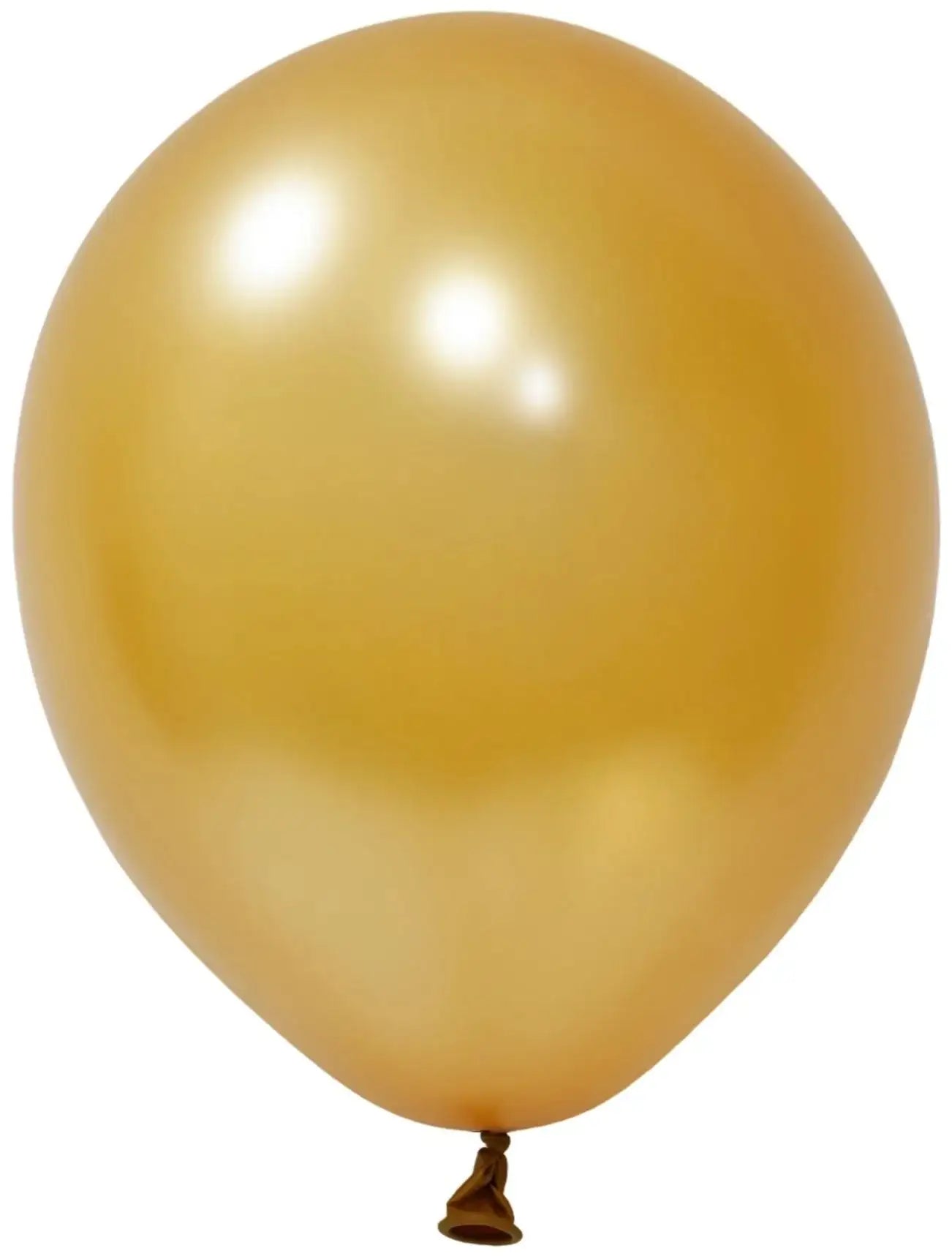 Gold Metallic Latex Balloon 10Inch (Pack of 100)
