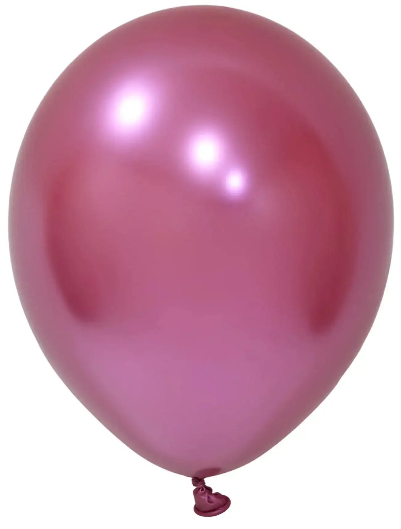 Fuchsia Chrome Latex Balloon 10Inch (Pack of 50)