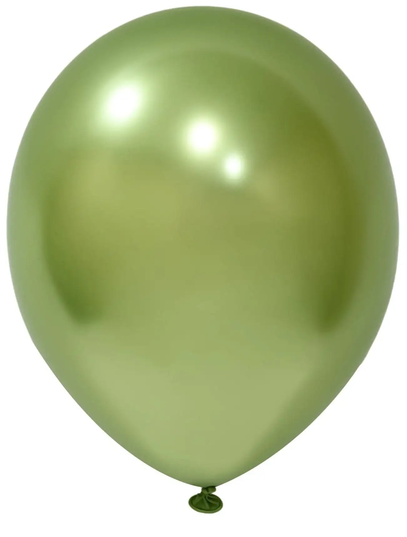 Light Green Chrome Latex Balloon 10Inch (Pack of 50)