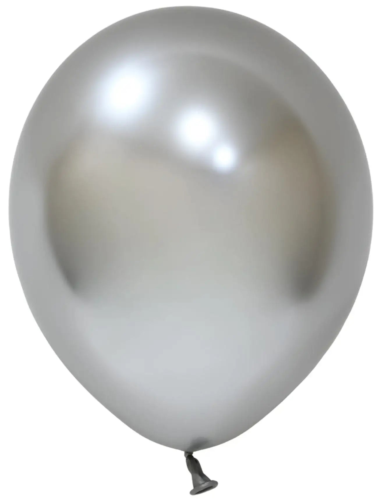 Silver Chrome Latex Balloon 10Inch (Pack of 50)