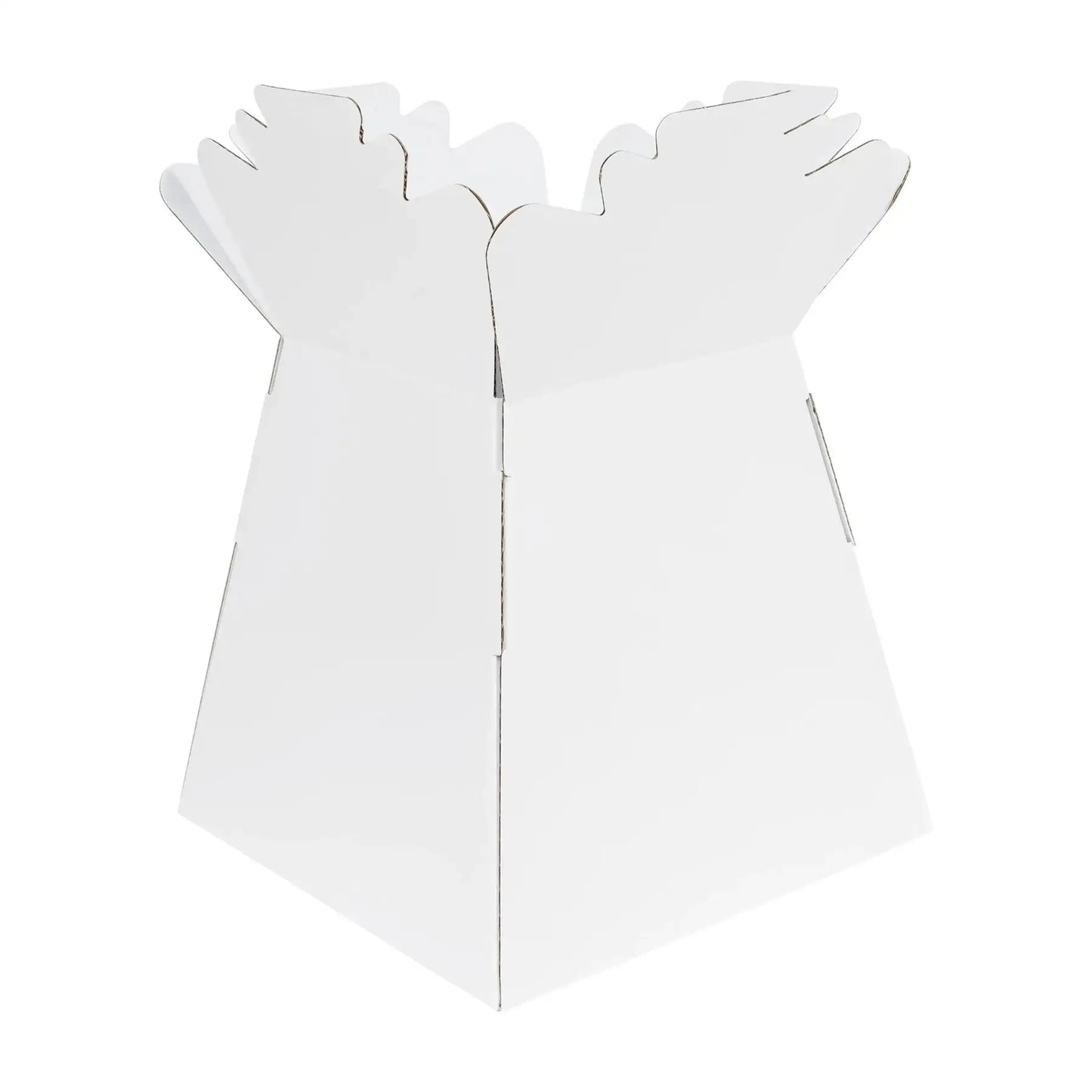 Pearlised White Living Vase (x30)