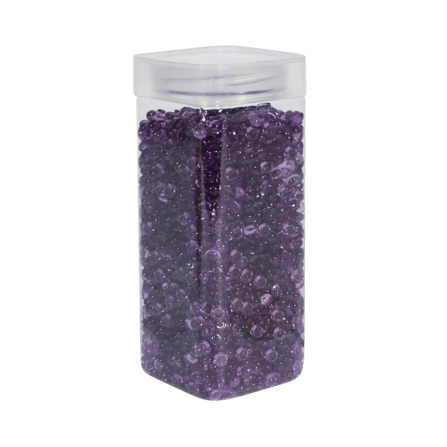 7mm Plastic Deep Purple Beads (330gr)