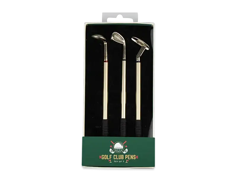Miniature Golf Club Pen Set (3pk)