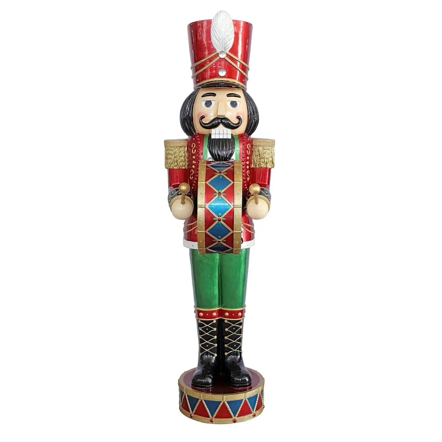 Nutcracker with LED Lights and Music (183cm)