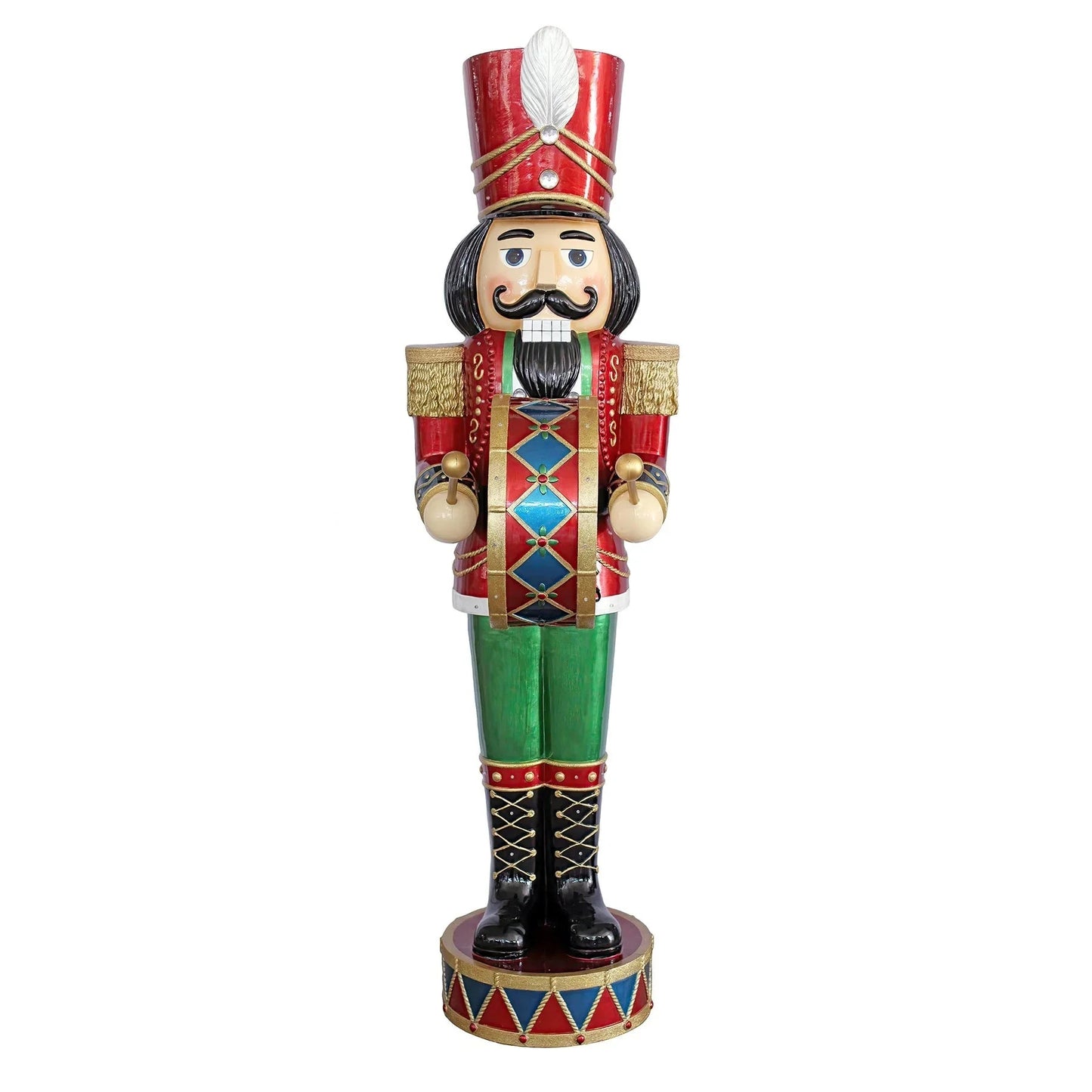 Nutcracker with LED Lights & Music (183cm)