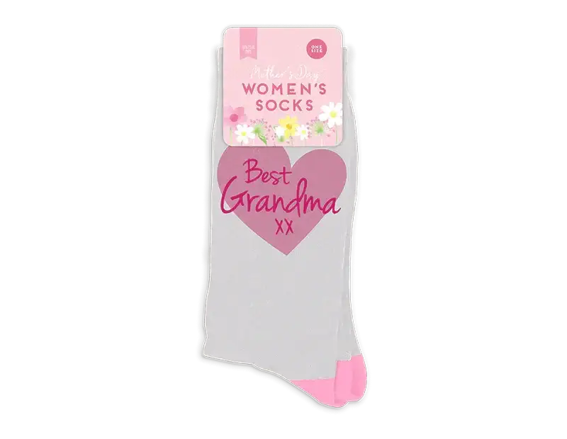 Mothers Day Ladies Socks (Assorted)