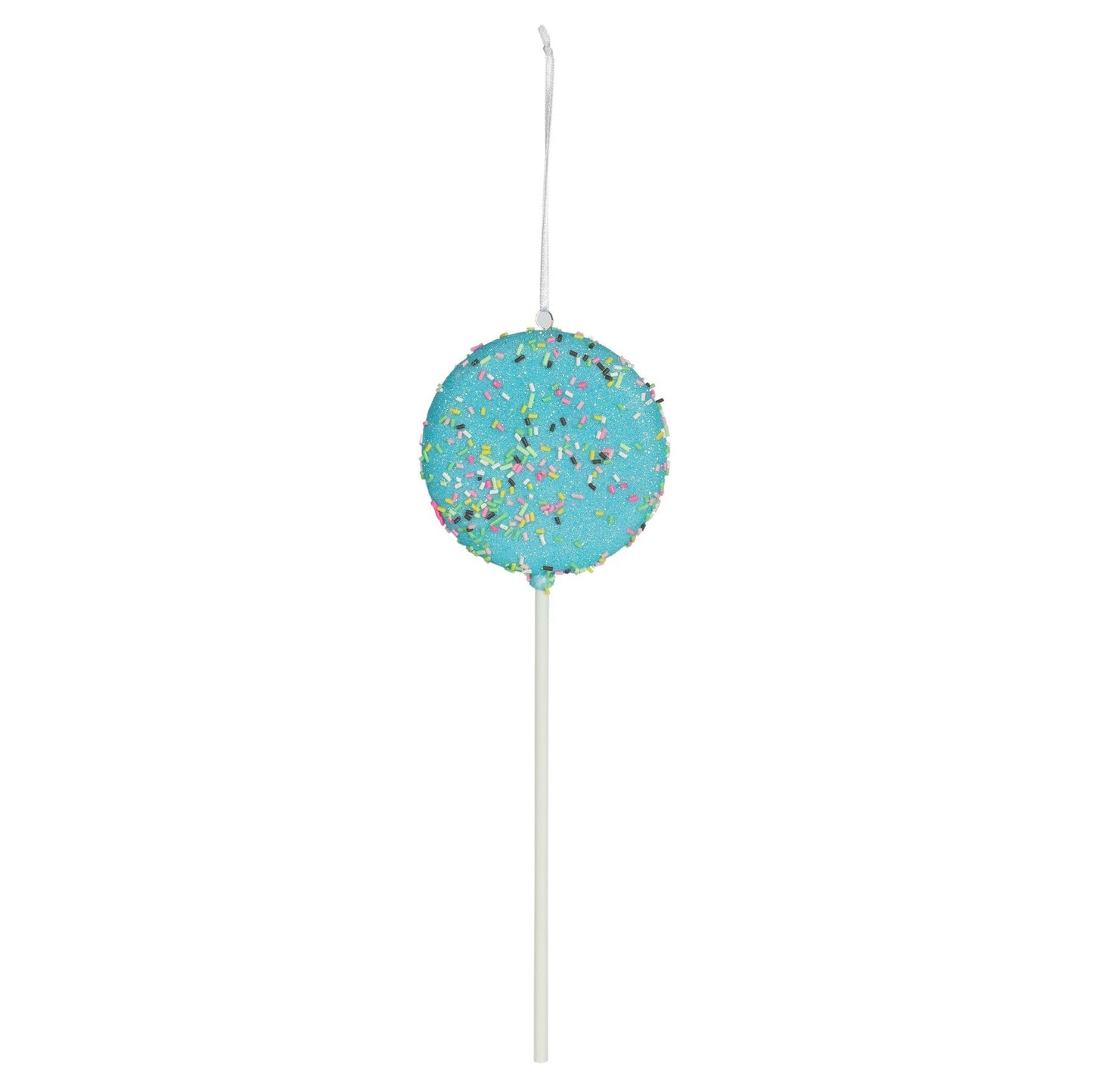 Discover the Turquoise Lollipop Hanging Decoration (31cm) at Bristow Direct
