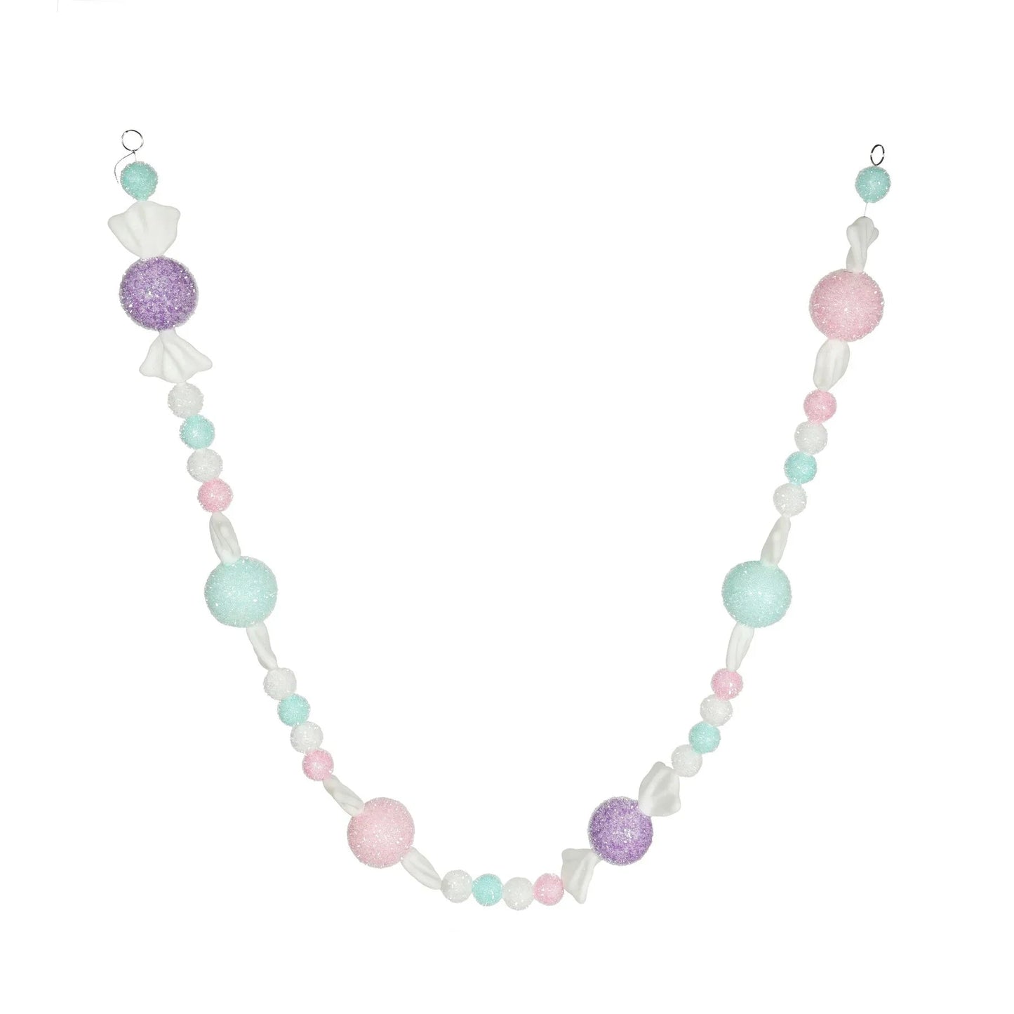 Pastel Glitter Candy Sweets Garland (1.83m)