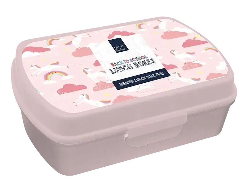 Girls Printed Lunch Box (Assorted)