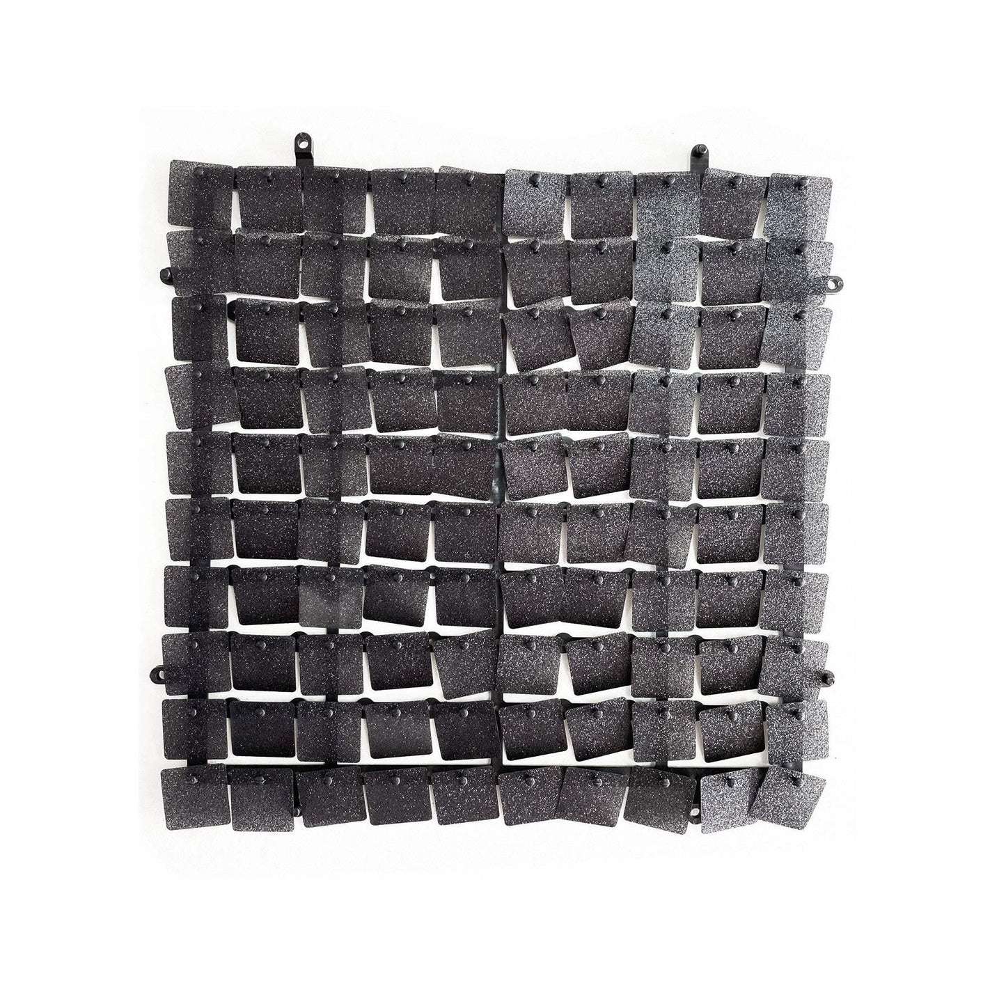 Black Glitter Sequin Wall Panel (30x30cm)