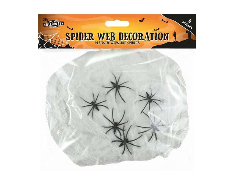 Halloween Spider Web Decoration