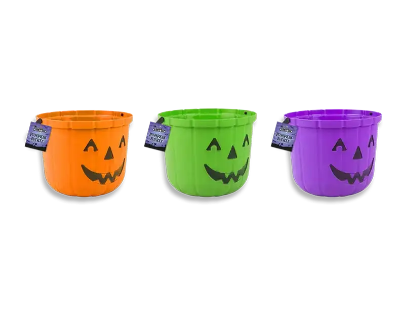 Halloween Pumpkin Bucket (Assorted)