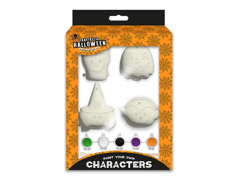 Halloween Paint Your Own Characters