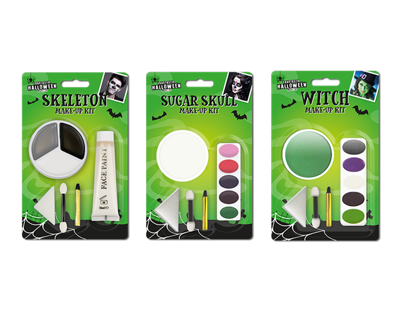 Halloween Characters Make Up Kit (Assorted)