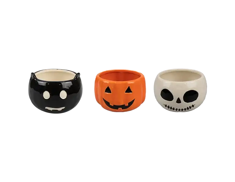 Halloween Stoneware Bowls (Assorted)