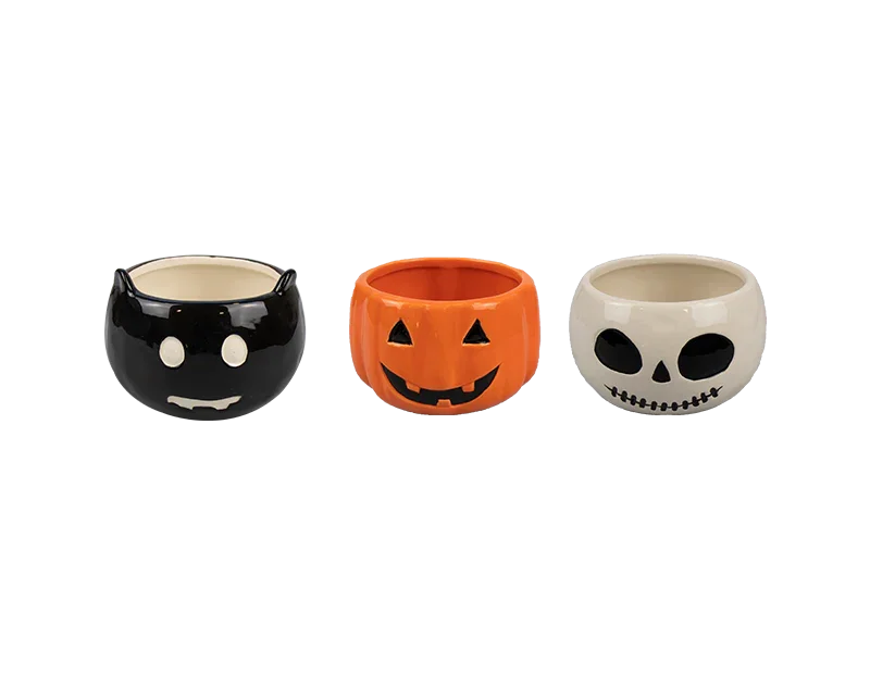 Halloween Stoneware Bowls (Assorted)