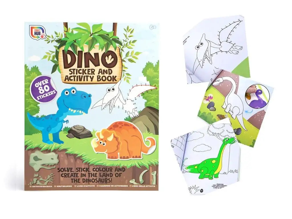 Dinosaur Activity and Sticker Book
