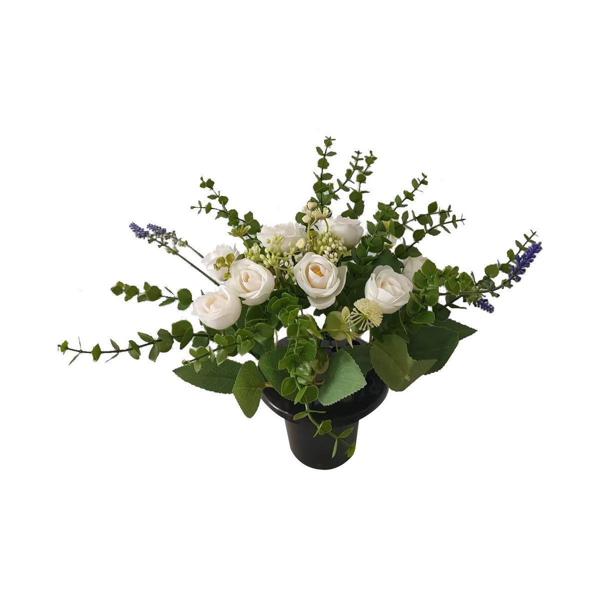 Discover the Essential Country Style Remembrance Grave Pot - White at Bristow Direct