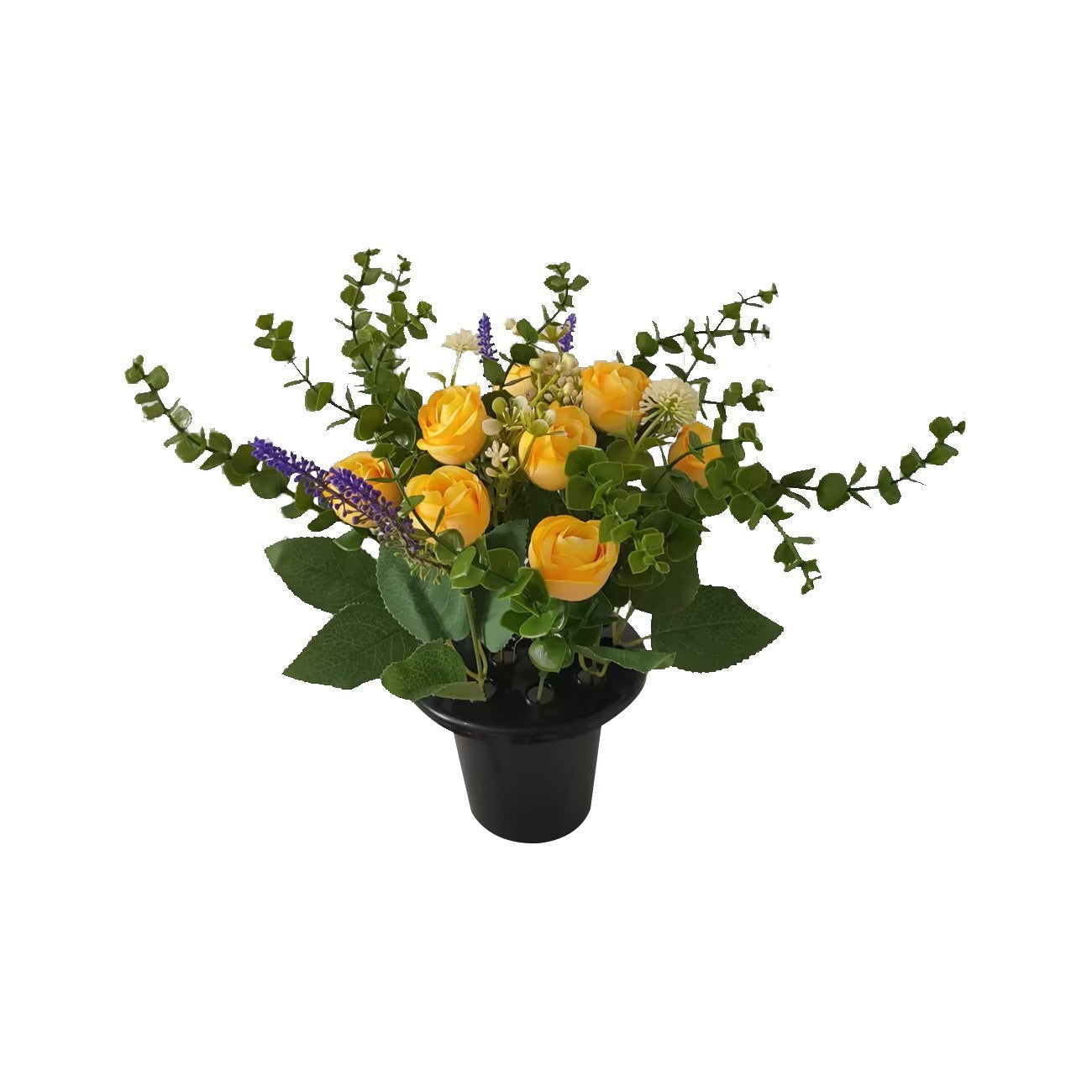 Discover the Essential Country Style Remembrance Grave Pot - Yellow at Bristow Direct