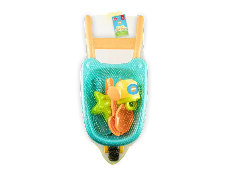 Wheel Barrow and Accessories Sand Set