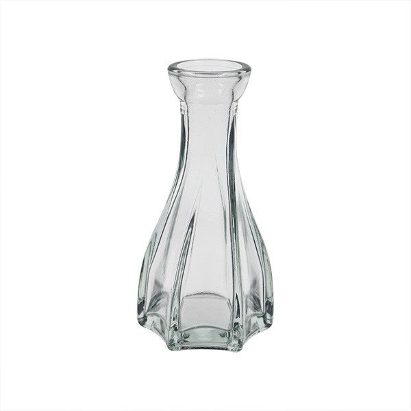 Discover the Catalina Twisted Clear Bud Glass Vase (13cm) at Bristow Direct
