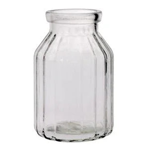Clear Matilda Glass Bottle Vase (16.5cm)