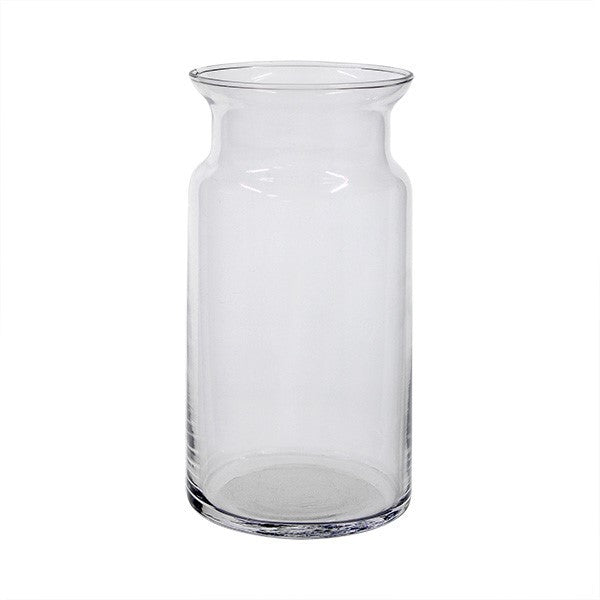 Discover the Molly Clear Glass Jar Vase (20cm) at Bristow Direct