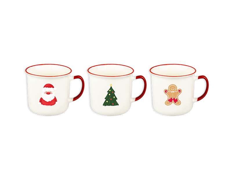 Christmas Stoneware Mug (300ml)