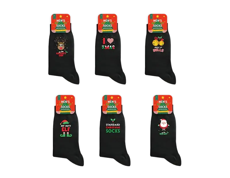 Mens Novelty Christmas Socks