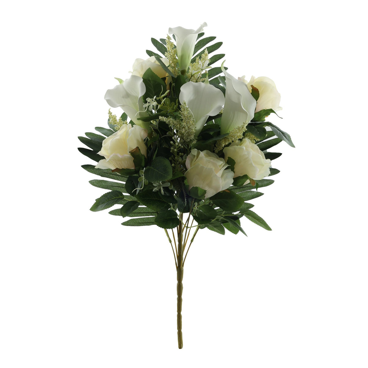 Discover the Essential White Rose and Lily Bouquet at Bristow Direct
