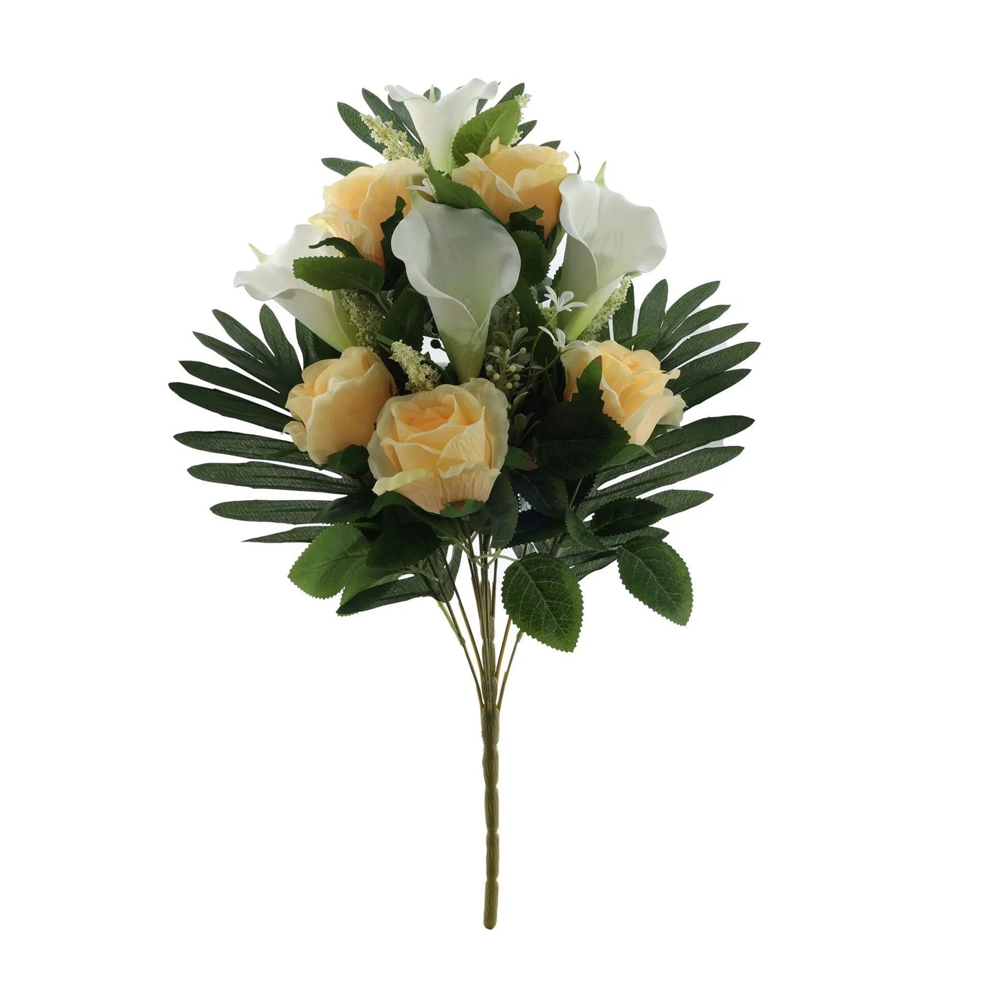 Essential Peach Rose and Lily Bouquet